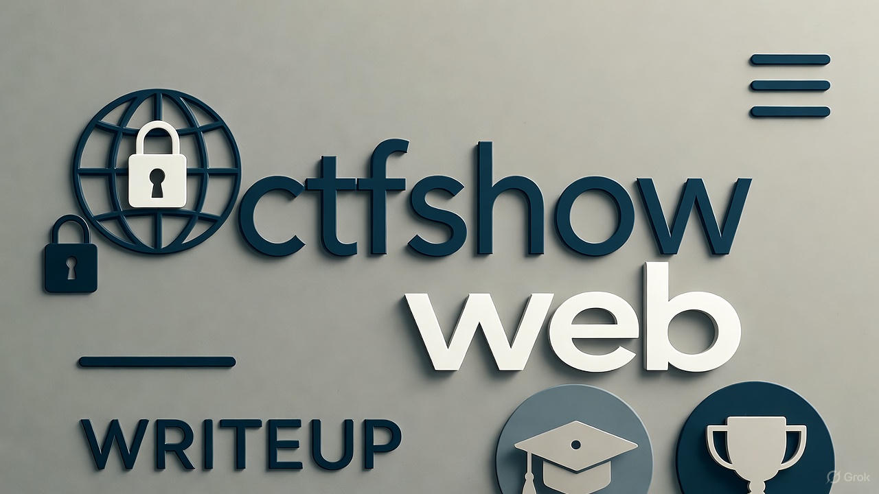 从0到1，AKctfshow_web入门